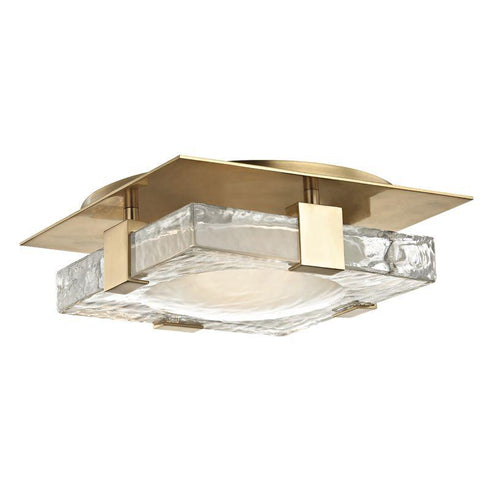 Hudson Valley Bourne LED Wall Sconce Model: 9811-AGB