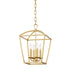 Hudson Valley Bryant 4 Light Small Pendant Model: 8311-WP