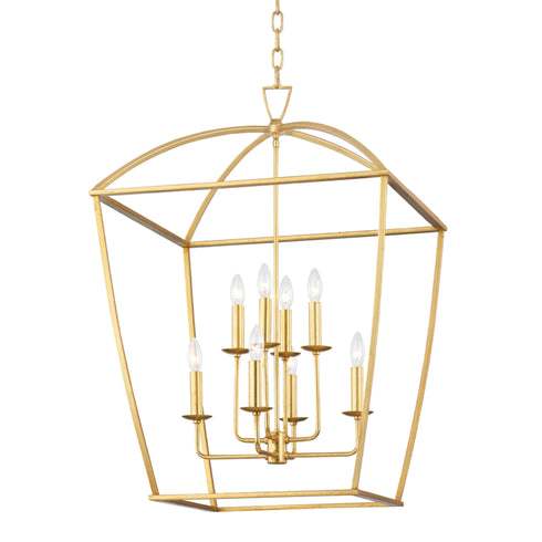 Hudson Valley Bryant 8 Light Large Pendant Model: 8324-AI