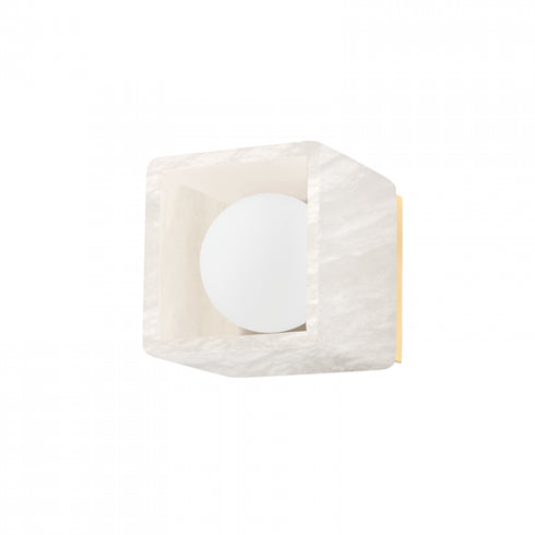 Hudson Valley Budnick 1 Light Bath Bracket Model: 2305-AGB
