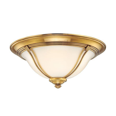 Hudson Valley Carrollton 2 Light Flush Mount Model: 5414-PN