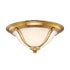 Hudson Valley Carrollton 2 Light Flush Mount Model: 5414-PN