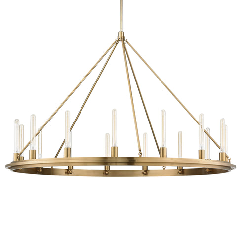 Hudson Valley Chambers 15 Light Pendant Model: 2758-AGB