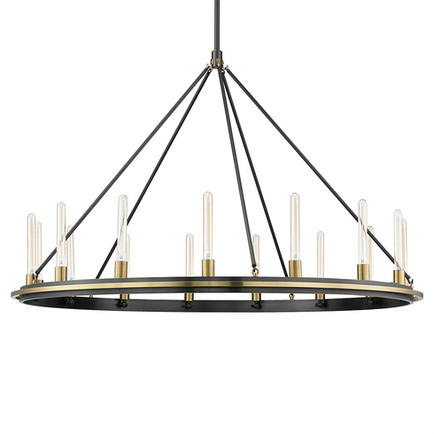 Hudson Valley Chambers 15 Light Pendant Model: 2758-AGB