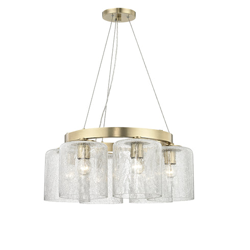 Hudson Valley Charles 6 Light Chandelier Model: 3224-AGB