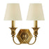 Hudson Valley Charlotte 2 Light Wall Sconce Model: 1412-AGB