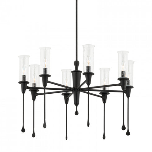 Hudson Valley Chisel 8 Light Chandelier Model: 4131-WP