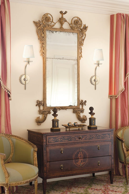 Hudson Valley Clyde 1 Light Wall Sconce Model: 4481-AGB