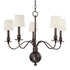 Hudson Valley Cohasset 5 Light Chandelier Model: 8215-AGB-WS