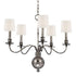 Hudson Valley Cohasset 5 Light Chandelier Model: 8215-AGB-WS