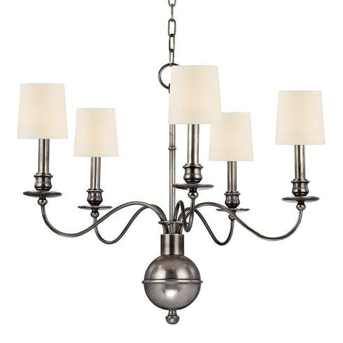 Hudson Valley Cohasset 5 Light Chandelier Model: 8215-AS