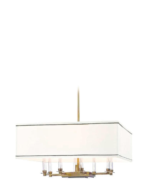 Hudson Valley Collins 8 Light Chandelier Model: 2924-PN