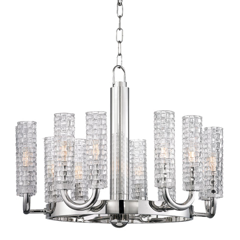 Hudson Valley Dartmouth 12 Light Chandelier Model: 8012-PN