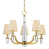 Hudson Valley Dayton 5 Light Chandelier Model: 985-PN