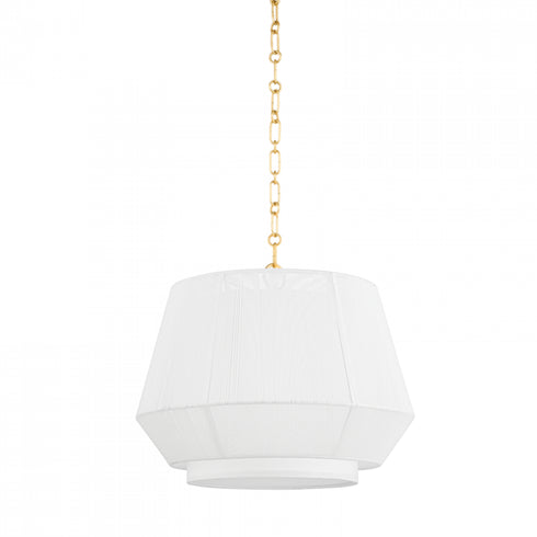 Hudson Valley Debi 1 Light Pendant Model: BKO501-AGB