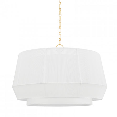 Hudson Valley Debi 4 Light Pendant Model: BKO502-AGB