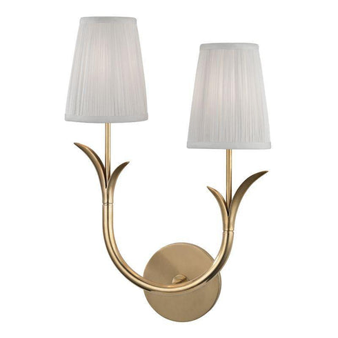 Hudson Valley Deering 2 Light Right Wall Sconce Model: 9402R-OB