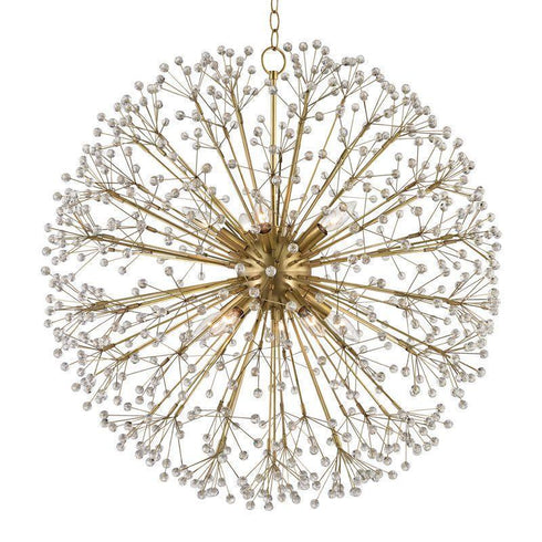 Hudson Valley Dunkirk 10 Light Chandelier Model: 6030-PN