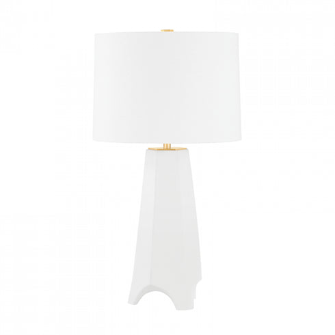 Hudson Valley Earlville 1 Light Table Lamp Model: L1503-AGB/CHM