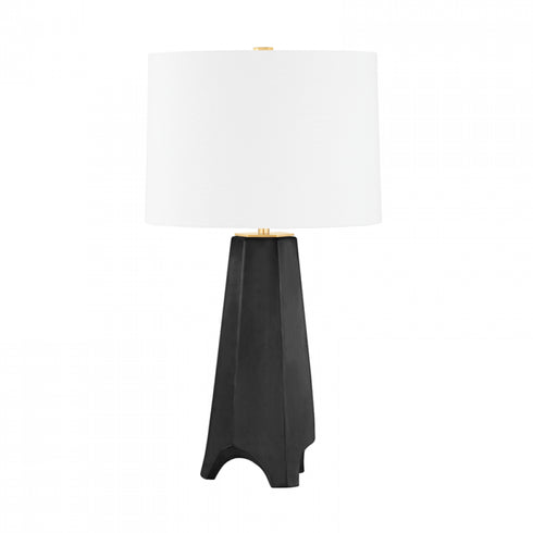 Hudson Valley Earlville 1 Light Table Lamp Model: L1503-AGB/CHM