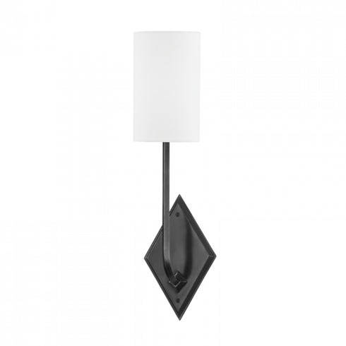 Hudson Valley Eastern Point 1 Light Wall Sconce Model: 7061-AGB