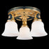 Hudson Valley Edison Collection 3 Light Semi Flush Model: 587-OB-341