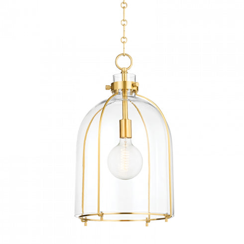 Hudson Valley Eldridge 1 Light Pendant Model: 7306-OB