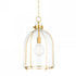 Hudson Valley Eldridge 1 Light Pendant Model: 7306-OB