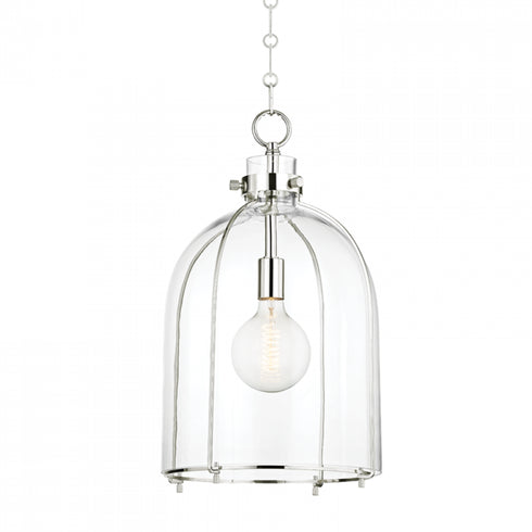 Hudson Valley Eldridge 1 Light Pendant Model: 7306-OB