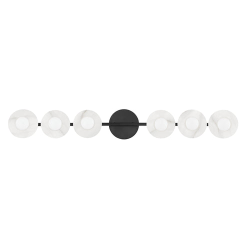 Hudson Valley Elmont 6 Light Bath Bracket Model: 9206-PN