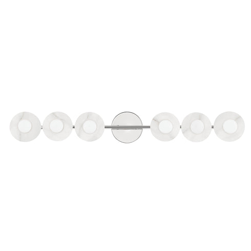 Hudson Valley Elmont 6 Light Bath Bracket Model: 9206-PN