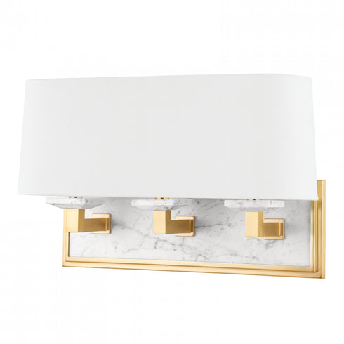 Hudson Valley Elwood 3 Light Bath Bracket Model: 4073-PN