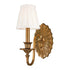 Hudson Valley Empire 1 Light Wall Sconce Model: 331-AGB