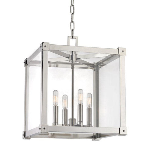 Hudson Valley Forsyth 4 Light Pendant Model: 8616-AGB