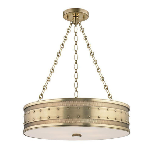 Hudson Valley Gaines 4 Light Pendant Model: 2222-HN
