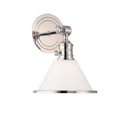 Hudson Valley Garden City 1 Light Wall Sconce Model: 8331-AGB