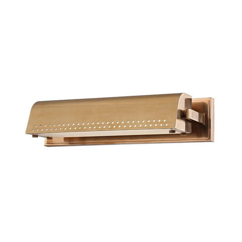 Hudson Valley Garfield LED Picture Light Model: 8114-AGB