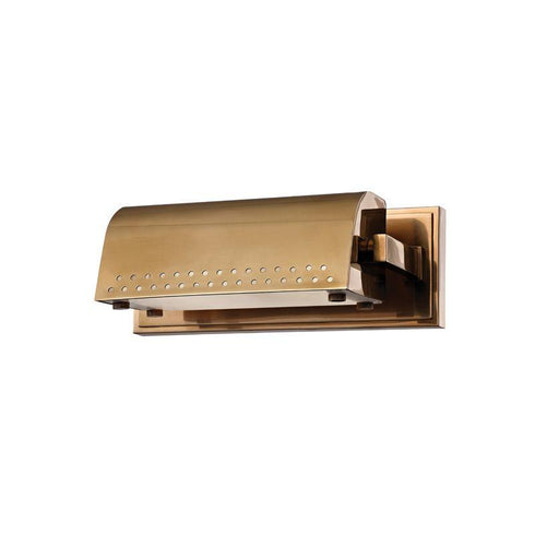 Hudson Valley Garfield Small LED Picture Light Model: 8108-AGB
