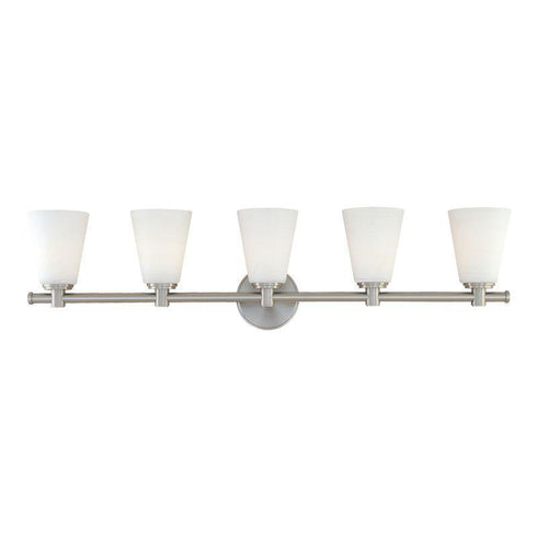 Hudson Valley Garland 5 Light Bath Bracket Model: 1845-PN