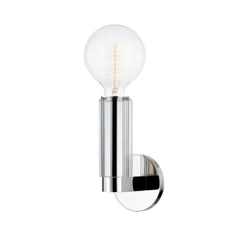Hudson Valley Gilbert 1 Light Wall Sconce Model: 9841-PN