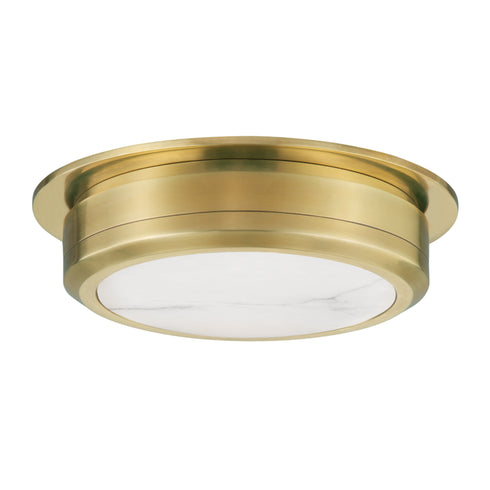 Hudson Valley Greenport Medium Flush Mount Model: 8014-PN