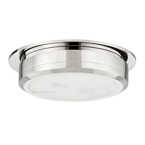 Hudson Valley Greenport Medium Flush Mount Model: 8014-PN