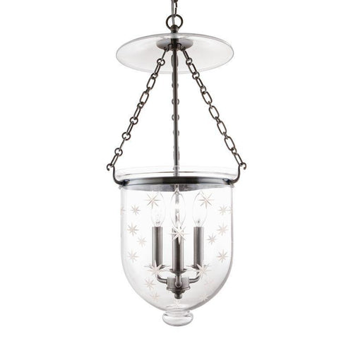 Hudson Valley Hampton 3 Light Pendant Model: 254-AGB-C3