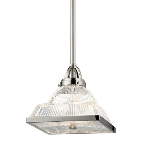 Hudson Valley Harriman 1 Light Pendant Model: 4411-AGB