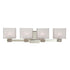 Hudson Valley Hartsdale 4 Light Bath Bracket Model: 4664-PN