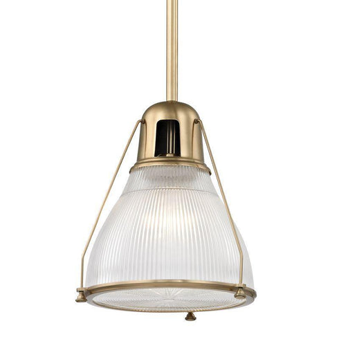 Hudson Valley Haverhill 1 Light Pendant Model: 7311-AGB