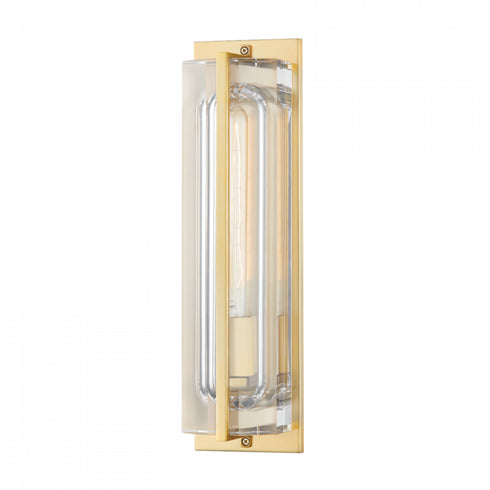 Hudson Valley Hawkins 1 Light Wall Sconce Model: 1731-PN