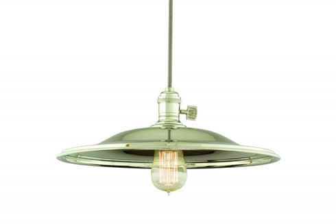 Hudson Valley Heirloom 1 Light Pendant Model: 8001-AGB-ML3-WG