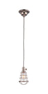 Hudson Valley Heirloom 1 Light Pendant Model: 8002-AGB-WG