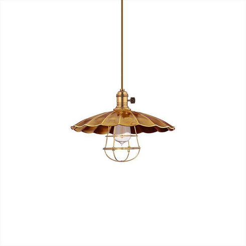 Hudson Valley Heirloom 1 Light Pendant Model: 9001-AGB-MS3-WG